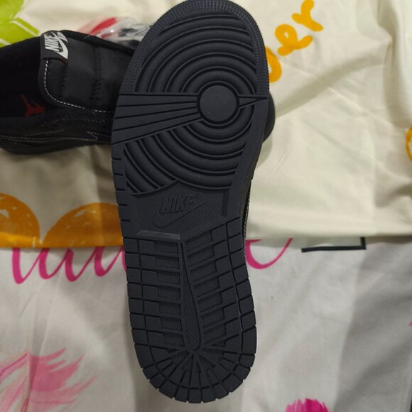 TS X Air Jordan 1 Low Black Sneakers - Picture 9 of 9